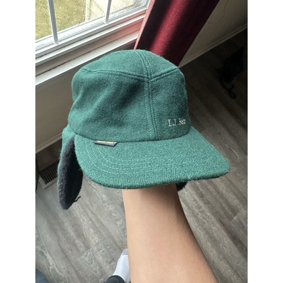 L.L. Bean Other - Vintage LL Bean Gore-Tex Adult Size XL Double Ear Flaps Hat Cap USA Green